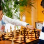 kids playing chess