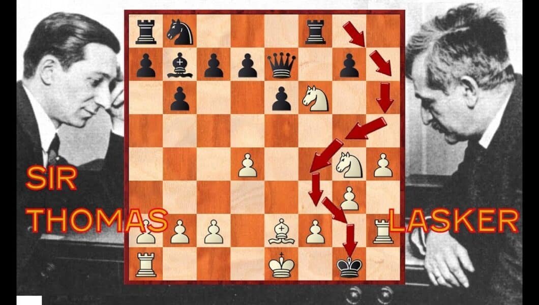 Famous Chess Game: Edward Lasker vs George Alan Thomas - London (1912)